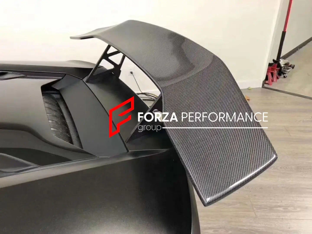 Карбоновый спойлер-крыло для Lamborghini Huracan LP580 LP610 Coupe 2014-2018 Ламборгини Хуракан