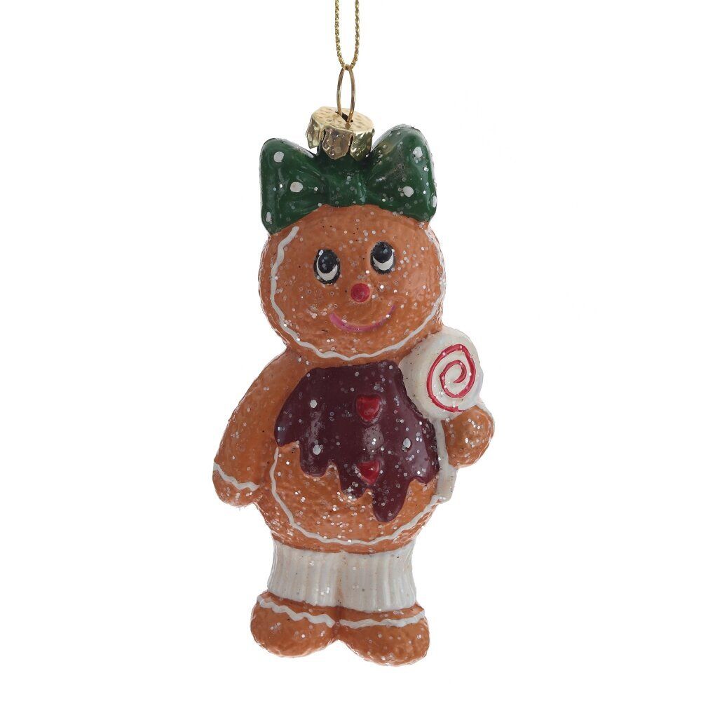 GAEM Украшение новогоднее "Пряник", L5,5 W3,5 H12 см, 2в.