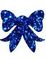 Бантик из пенофлекса 15 см., синий, ПромЕлка (Б2-150-BLUE)