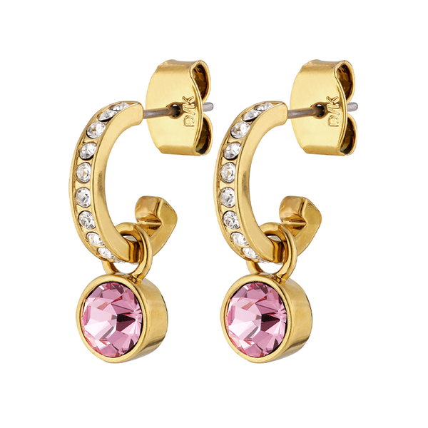 Серьги Dyrberg Kern DESSA SG LIGHT ROSE 380066