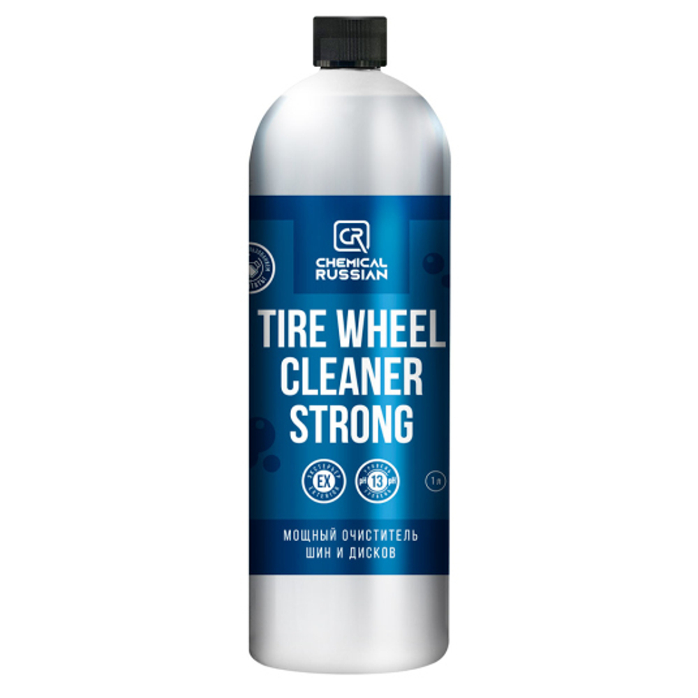 Tire Wheel Cleaner Strong - мощный очиститель шин и дисков, 1 л, CR620, Chemical Russian