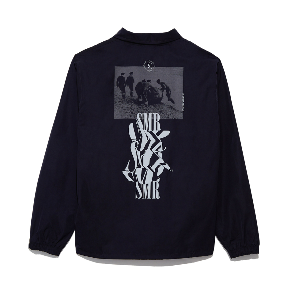 Coach Jacket Navy Reflective "Unity"