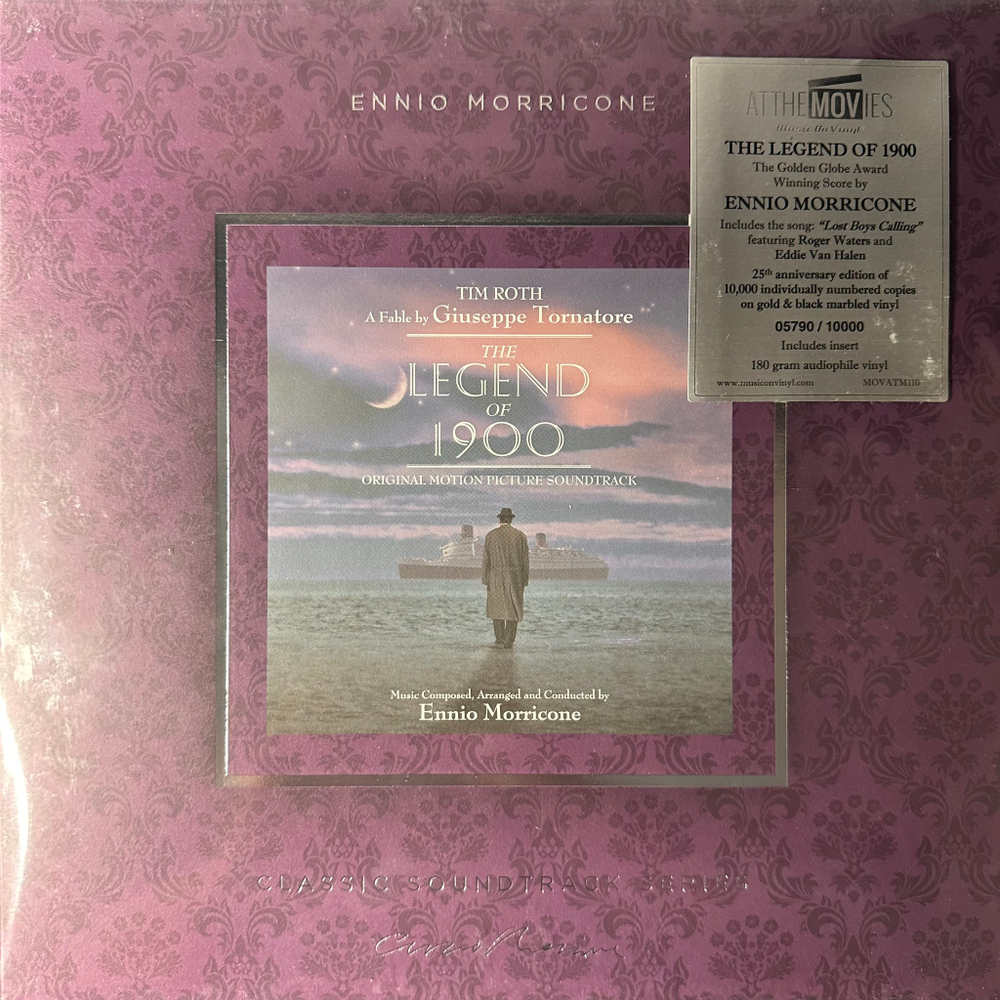 Ennio Morricone ‎– The Legend Of 1900 (Голландия 2023г.)