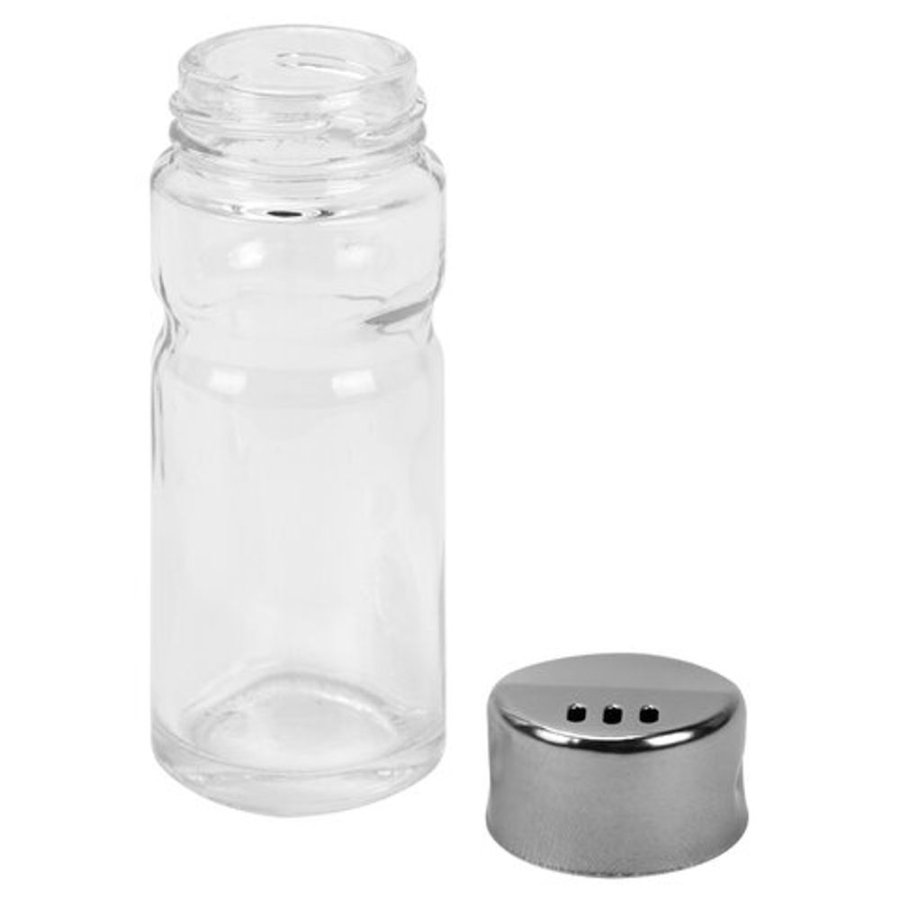 Набор для специй 2х50 мл, CLASSIC, салфетница + соль + перец + стакан под зубочистки, WEGLA (ВЕГЛА), 700236