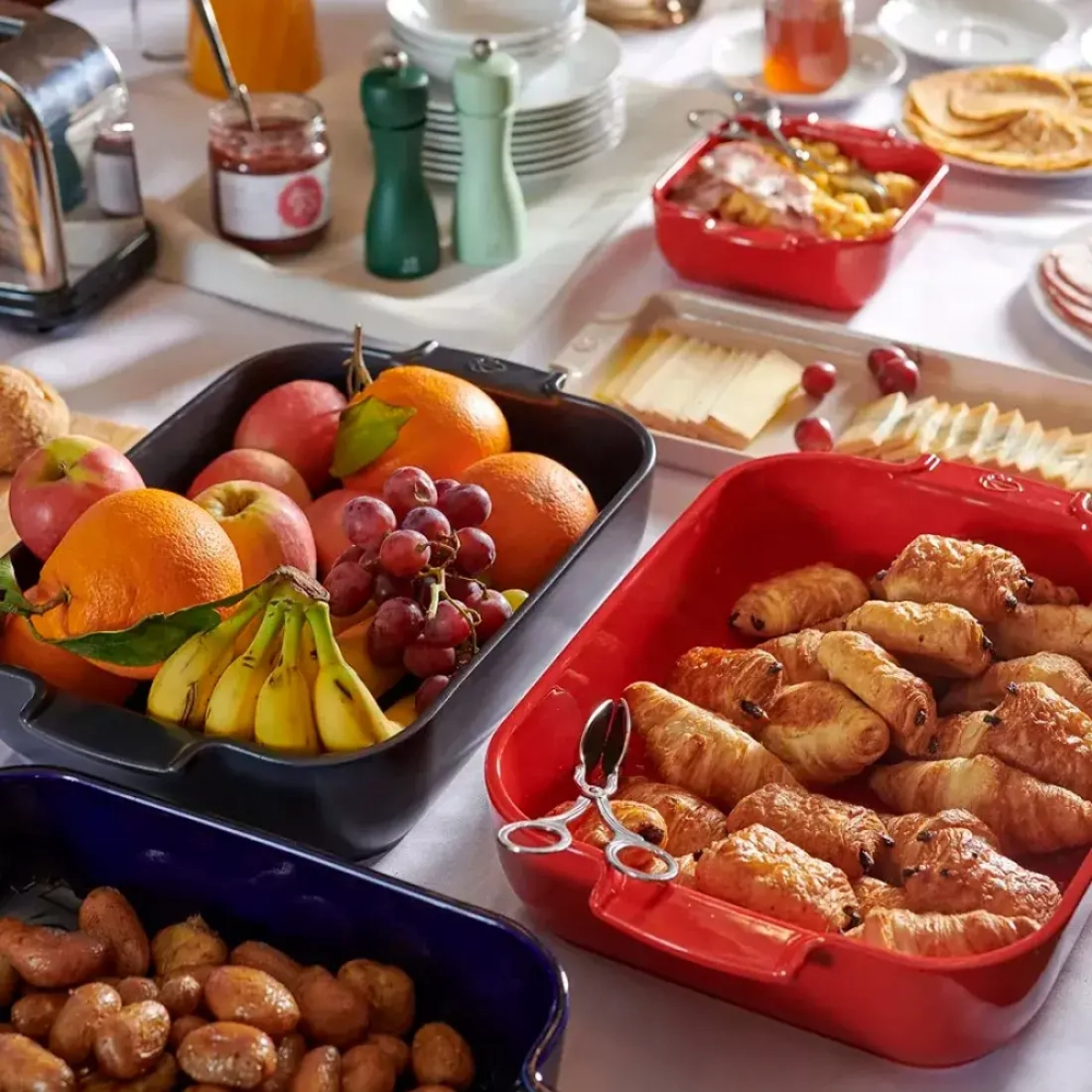 Прямоугольная форма для запекания 32х20см 2.7л Peugeot Light Grey