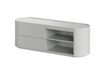Тумба Lagom под ТВ 2 ящика 2 полки ширина 140 см (светло-серый)