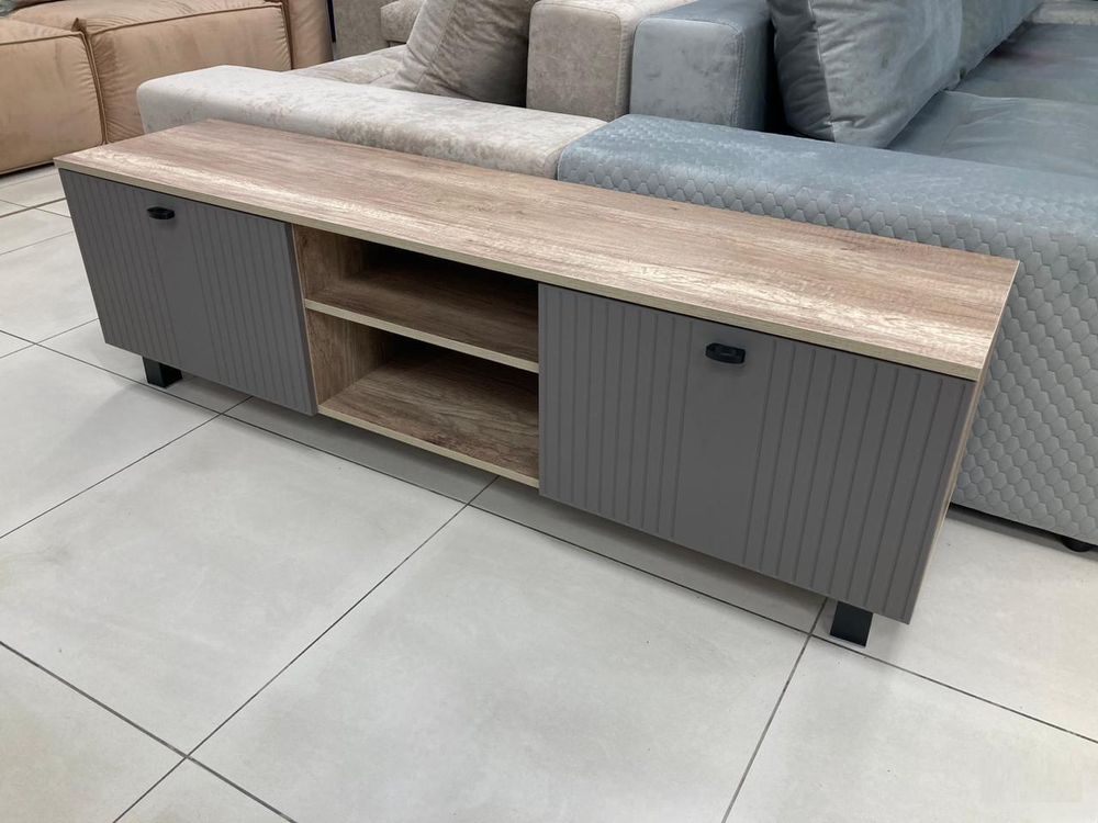 Тумба под ТВ Олива ТБ-09 Муссон софт (серый) MF14