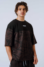 Футболка Oversized Tee POWER 898 DARK BROWN CAMO