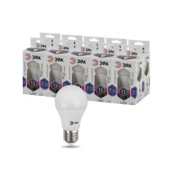 Лампа светодиодная ЭРА STD LED A60-13W-860-E27 13Вт груша холодный дневной свет Е27