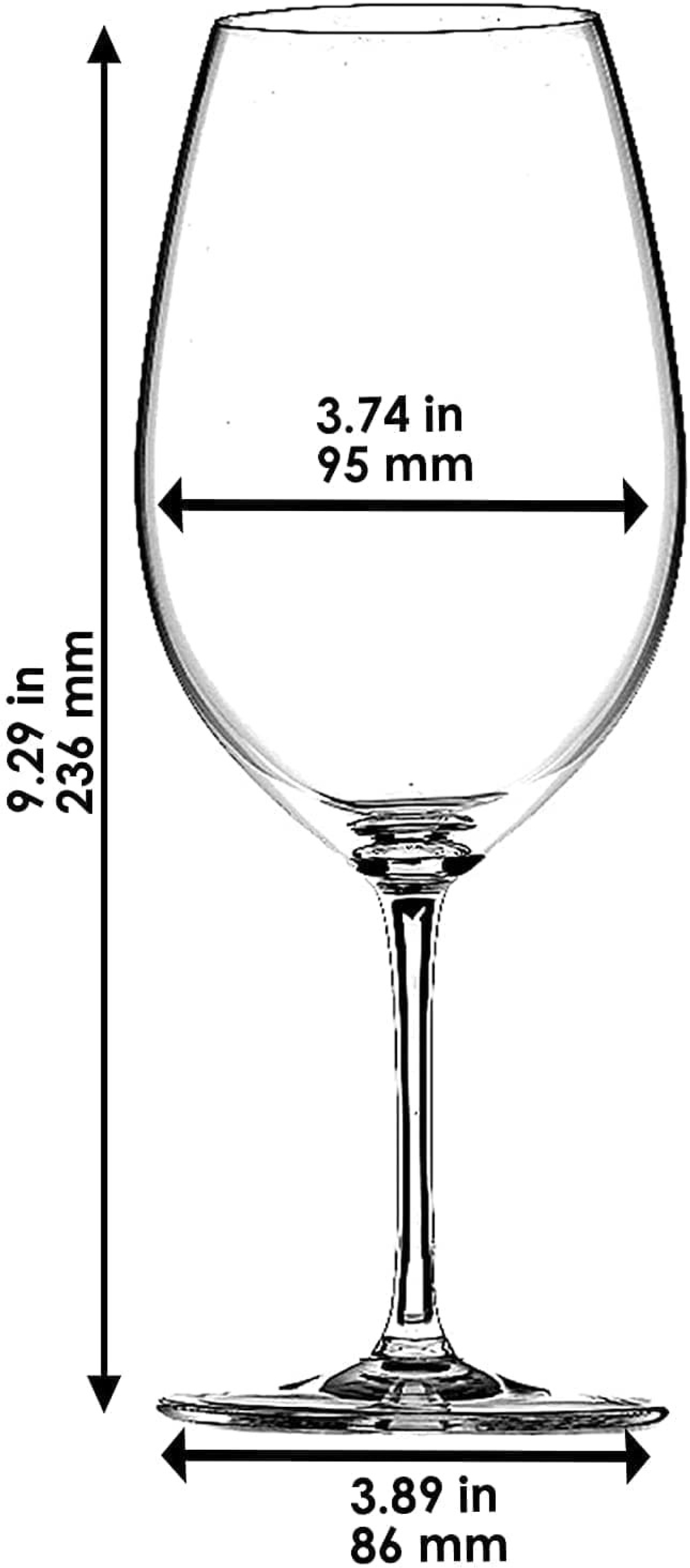 Набор из 2-х бокалов для красного вина Syrah 700 мл Vinum Riedel
