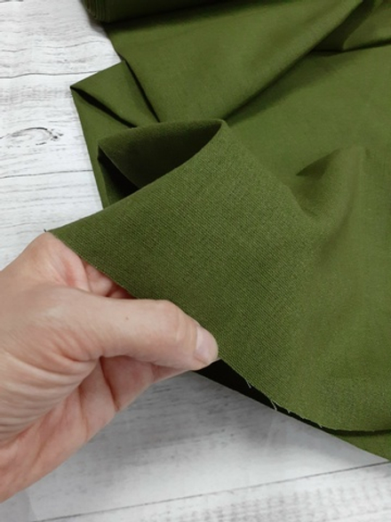 Ткань льняная/ Хаки