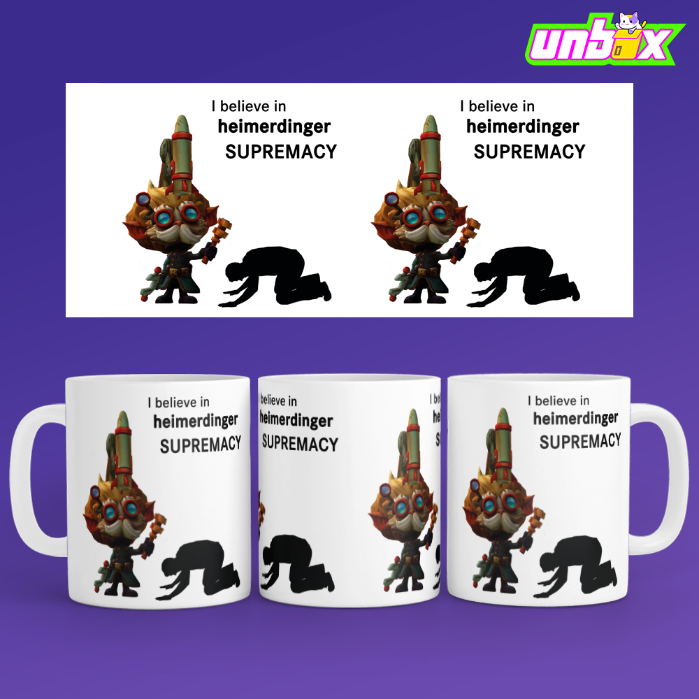 Кружка Heimerdinger supremacy Хеймердингер Лига Легенд