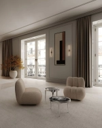 Кофейный стол Phantom Table, Low - Chrome