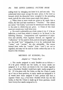 Doublets | Lewis Carroll