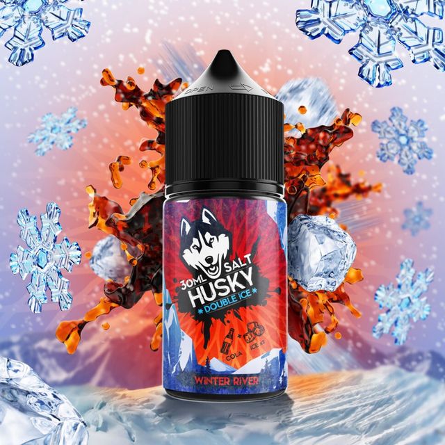 Husky Double Ice Salt 30 мл - Winter River (20 мг)