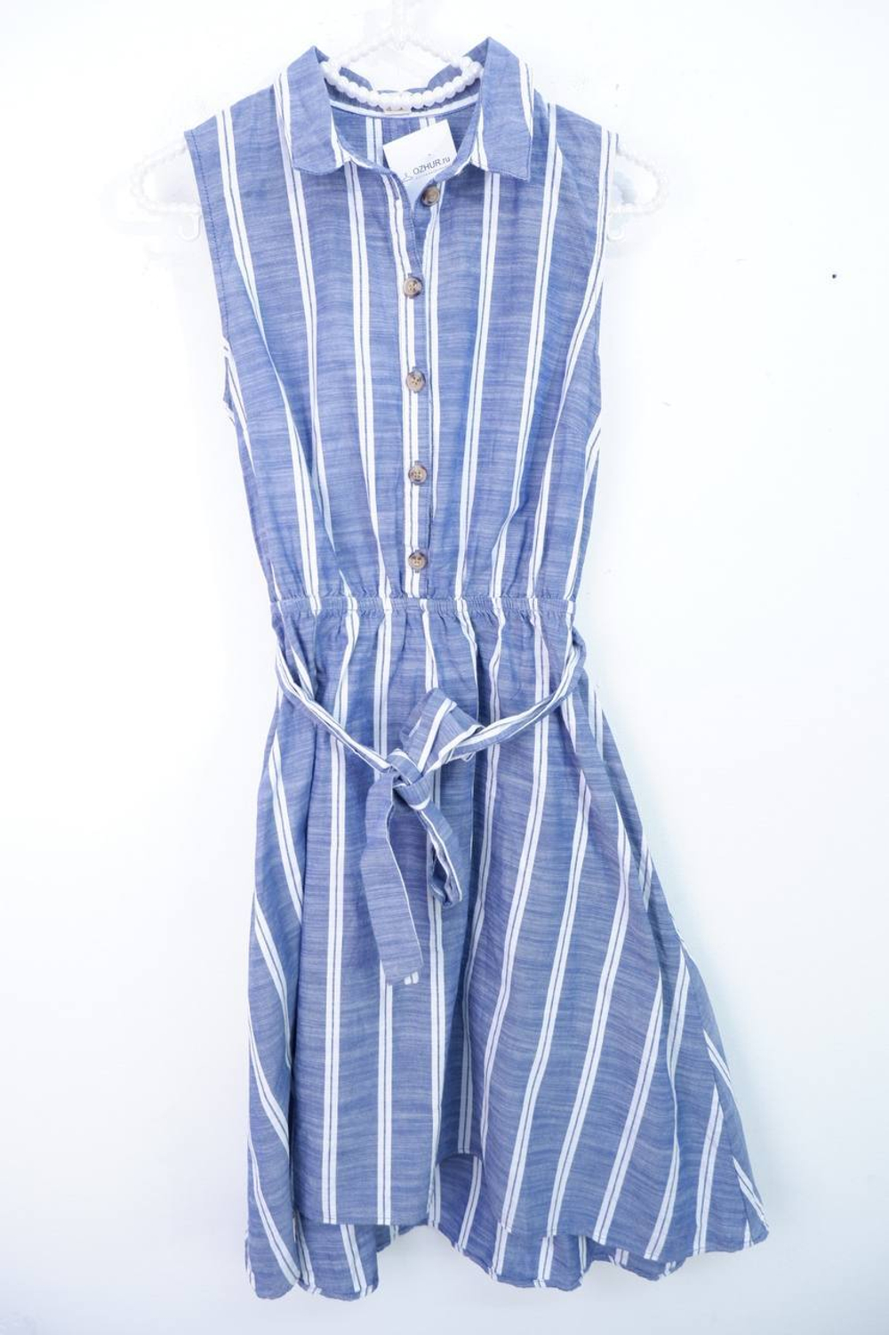 Платье Ostin с поясом, маркировка XS, визуально 42 размер