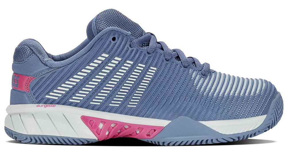 Женские Кроссовки теннисные K-Swiss Hypercourt Express 2 HB - Фиолетовый