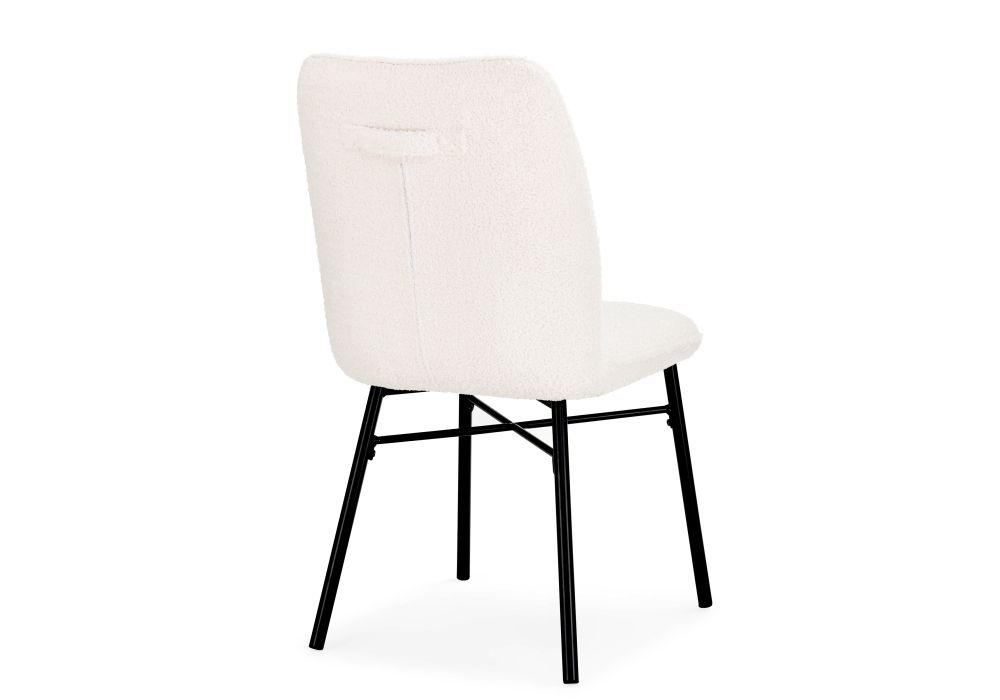 Стул на металлокаркасе Denis beige / black