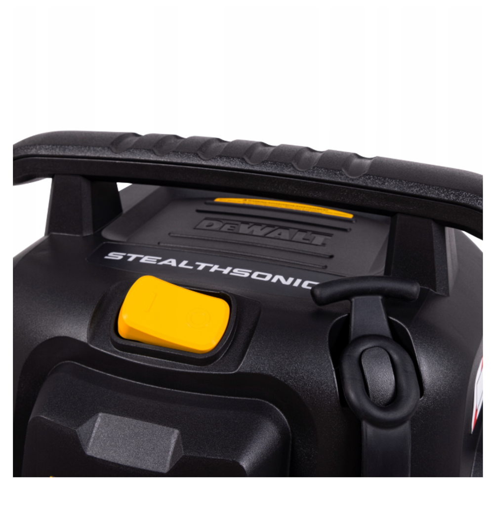 Промышленный пылесос DEWALT DXV23, 800Вт, 23л, супертихий, с функцией сбора жидкости