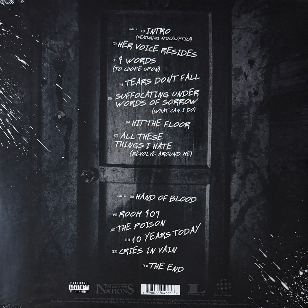 Bullet For My Valentine ‎– The Poison (Европа 2024г.) Red Т