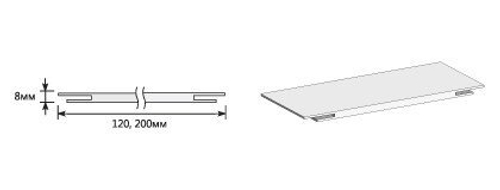 Добор "Т" 2070*200*8