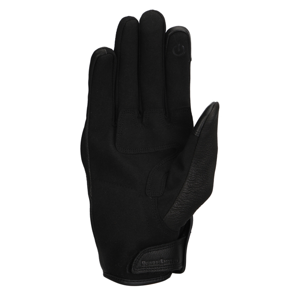 Перчатки мужские кожаные Royal Enfield, цвет - черно-красно-белый, размер - XL, арт. RRGGLN000049 (GLAW20004BLACK & RED & WHITE)