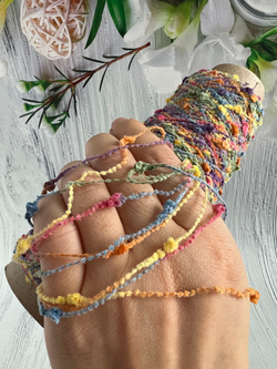 Пряжа  шишибрики узелки шишечки