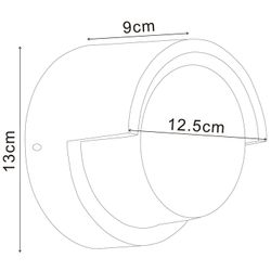 Уличный настенный светильник Arte Lamp