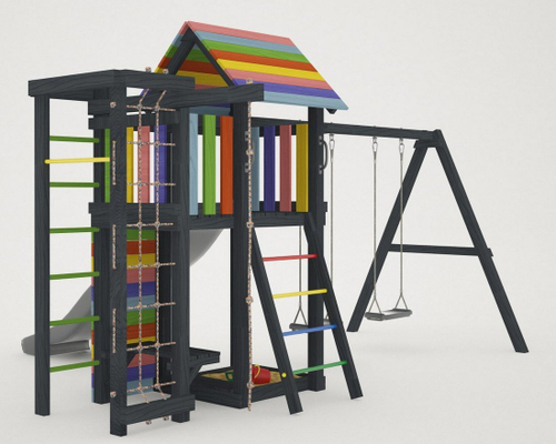 Детская игровая площадка 6 (Black Edition)