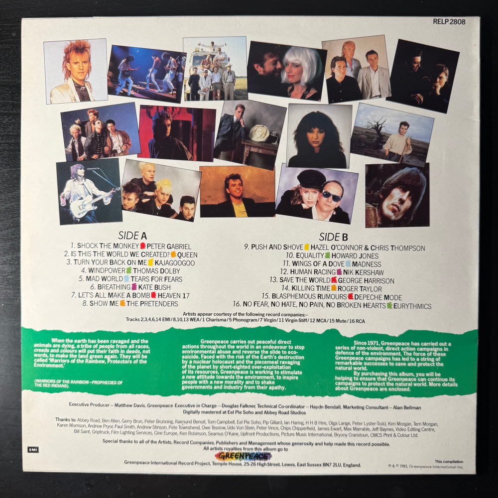 Сборник Greenpeace (Англия 1985г.)
