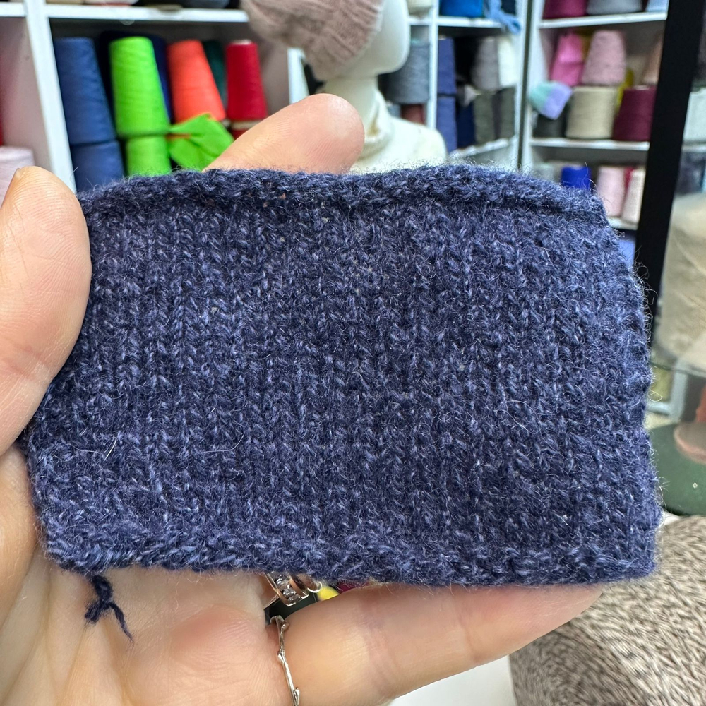 Loro Piana; 100% кашемир; 450м/100гр, 3/1350; цвет: темно-синий меланж