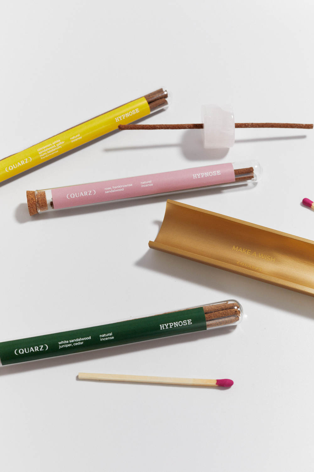 Палочки-благовония в стеклянной колбе LUCKY CINNAMON