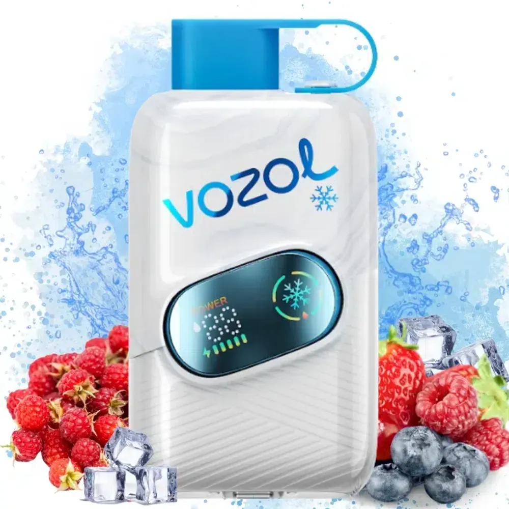 Vozol STAR CLICK 50000 - Blue Razz Ice (5% nic)