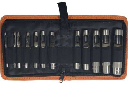 НАБОР ПРОСЕЧЕК 12ШТ.3,0-19,0ММ (В СУМКЕ) (АВТОDЕЛО) (40412)