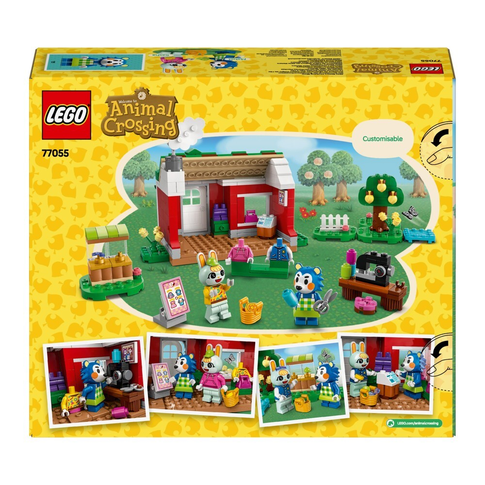 LEGO Animal Crossing/ Сестры Эйбл и магазин одежды/ 77055
