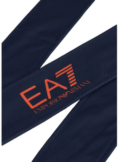 Теннисная бандана EA7 Unisex Woven Headband - night blue/orange