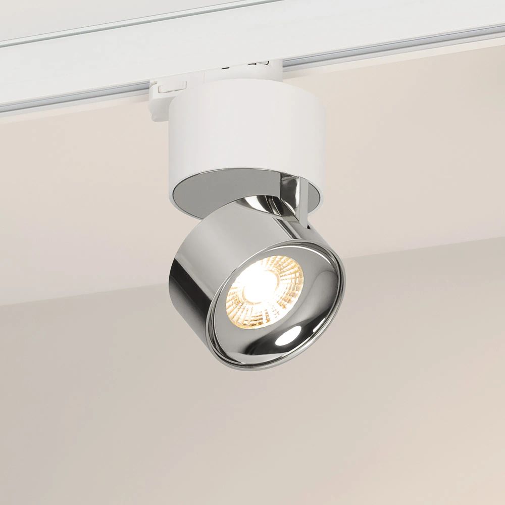 Светильник SP-PLURIO-TRACK-4TR-R77-9W Day4000 (WH-CHR, 36 deg, 230V) (Arlight, IP20 Металл, 3 года) 038104