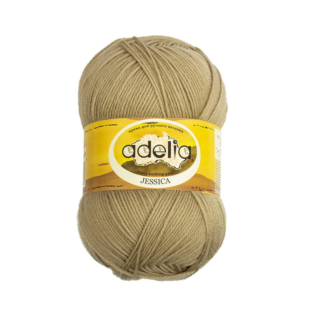 Пряжа Adelia Jessica / уп.5 мот. по 100г, 260м, 29 св.оливковый Пряжа Adelia Jessica / уп.5 мот. по 100г, 260м, 29 св.оливковый