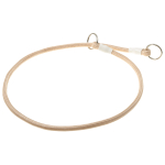 V.I.PET Ошейник-удавка с 2-я кольцами круглый 6 мм, 65 см