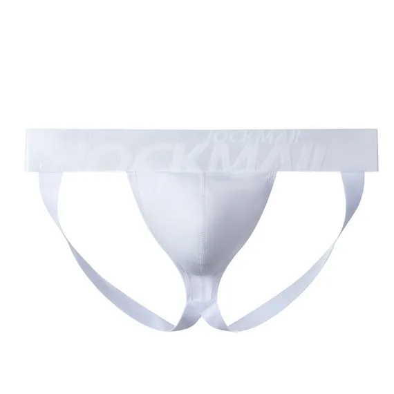 Мужские трусы джоки белые JOCKMAIL JM4026-1