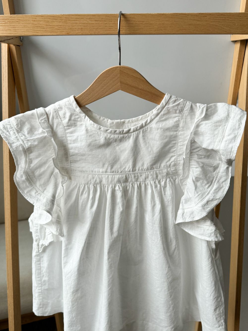 Хлопковая блузка Bonpoint, 140