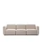 Трехместный модульный диван Neom, 263 см, бежевый