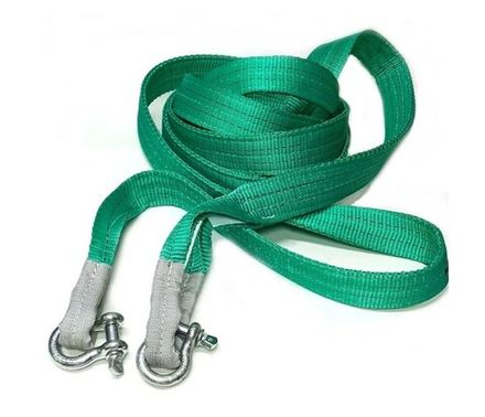 Буксир текстильный ленточный скоба-скоба