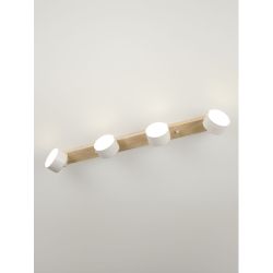 Светильник настенно-потолочный спот Rivoli Vivian 7078-704 4хGX53 15 Вт поворотный | Споты-Подсветки