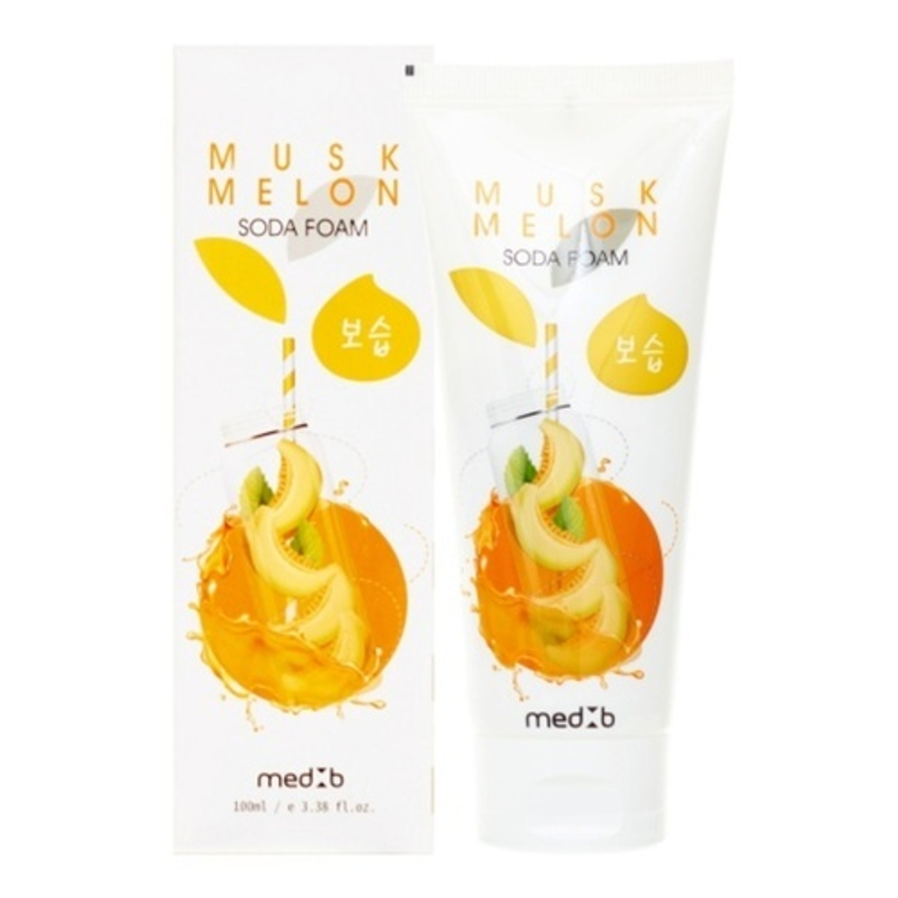 [Med B] Muskmelon soda foam - Пенка для умывания с экстрактом мускусной дыни и содой, 100 мл
