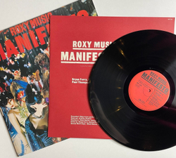 Винтажная виниловая пластинка LP Roxy Music Manifesto (Japan 1979) (No Obi)