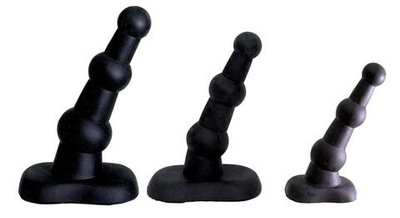 Набор чёрных втулок с изгибом