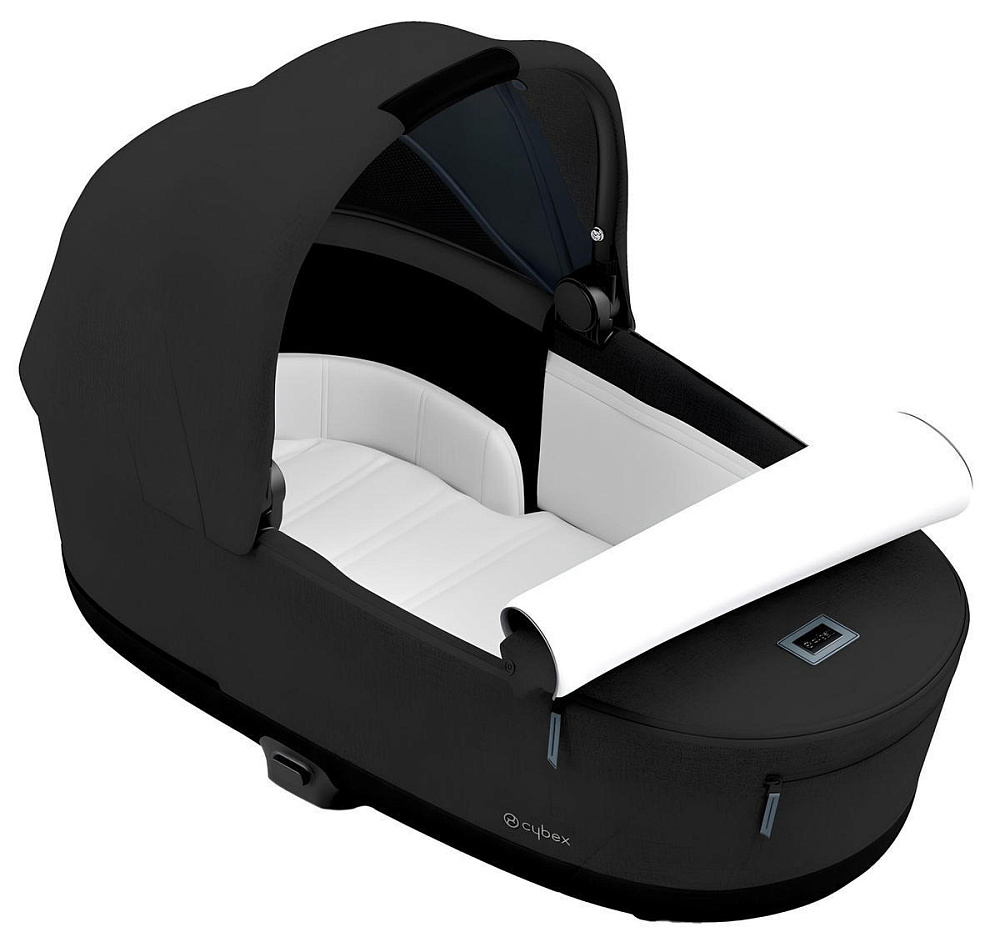 Коляска для новорожденных Cybex Priam IV Rosegold Stardust Black Plus