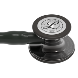 Стетоскоп Littmann Cardiology IV, черный, дымчатая акустическая головка, черный ствол (6232)