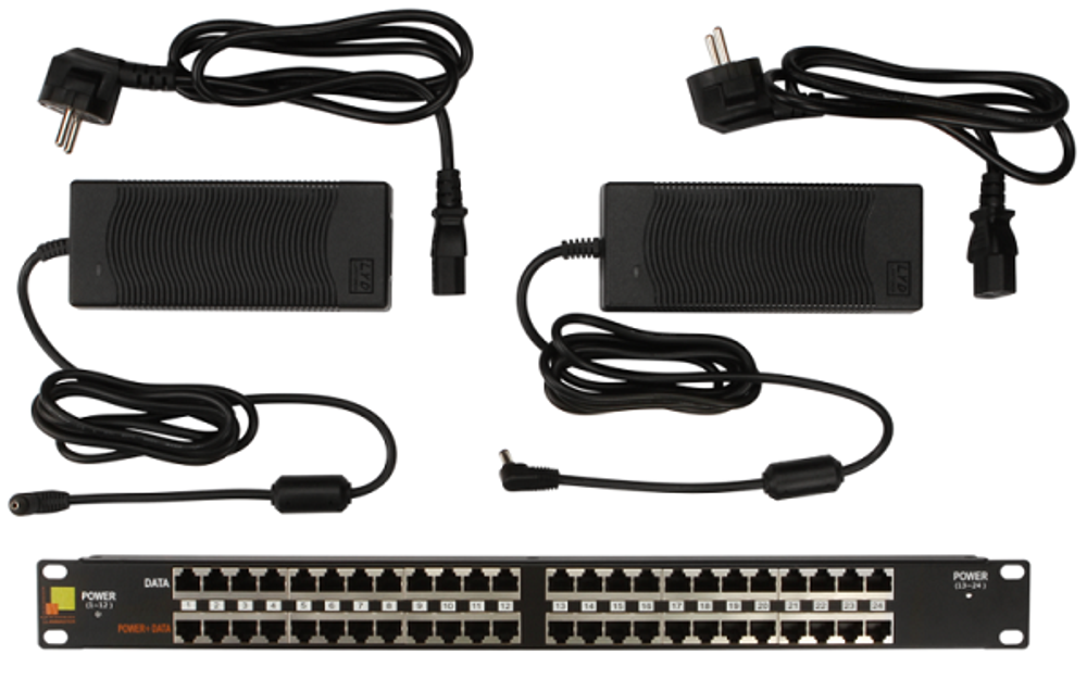 Патч-панель  Lanmaster LAN-PP24-POE/A2